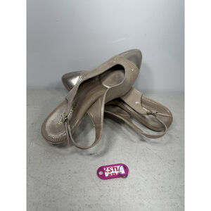 Women's Beautifeel Slingback Latex Sole Gold/Tan EU 38 ~ US 7